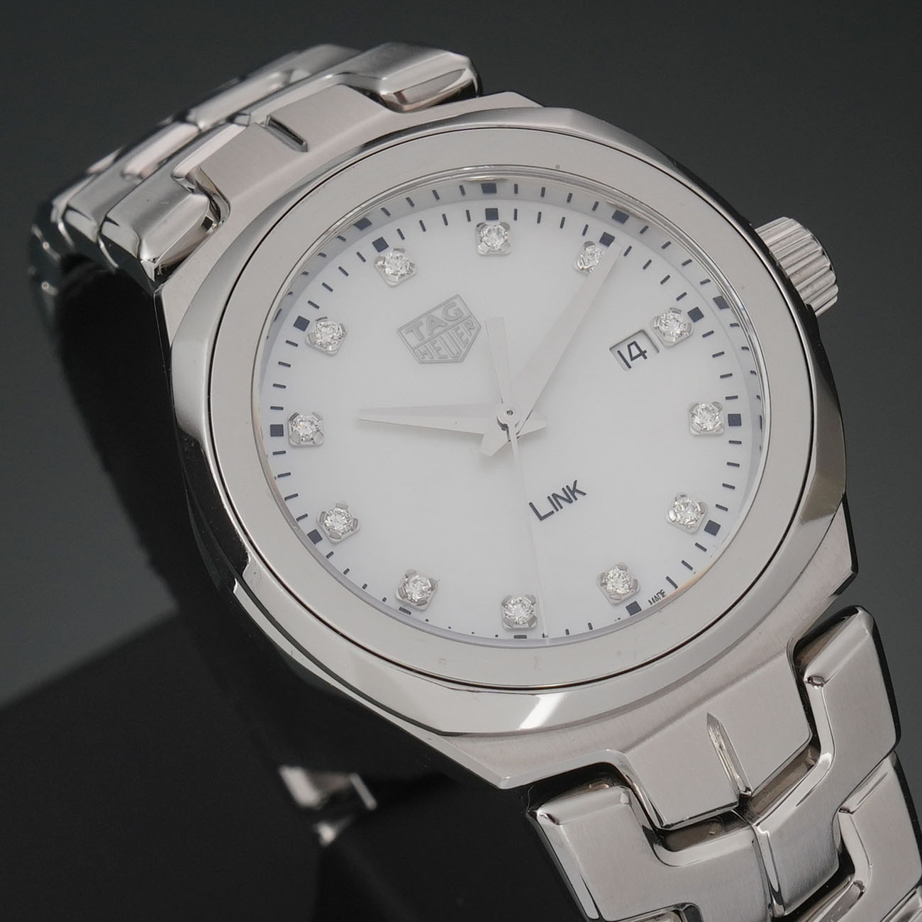 TAG HEUER(USED)태그호이어 링크 레이디 워치 12P WBC131